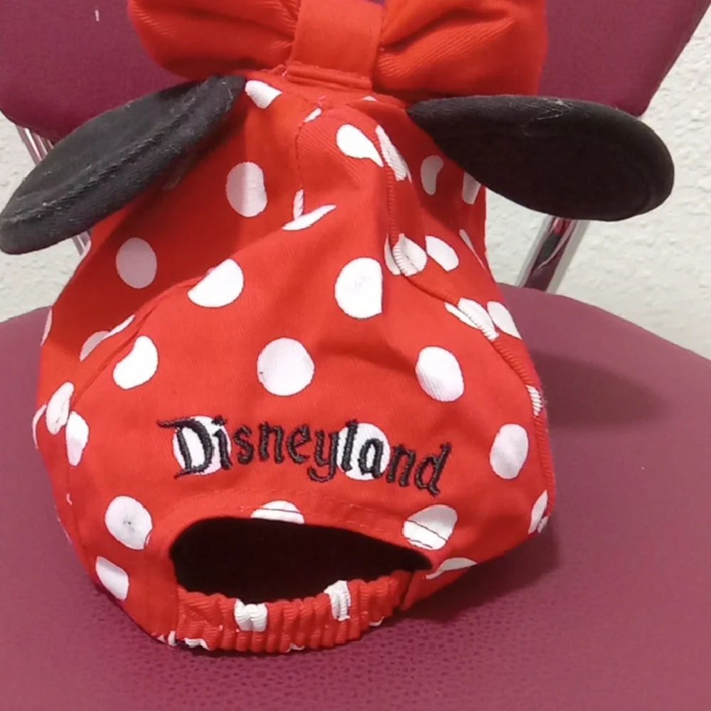 Disney Minnie Mouse Red and Black Hat